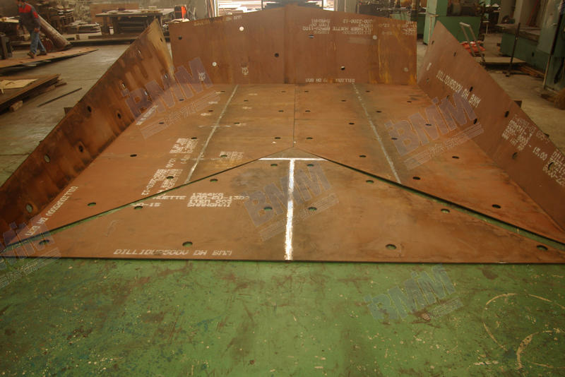 礦車車廂底板、側(cè)板